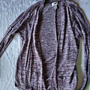 Purple/grey old navy cardigan